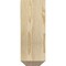 Ekena Millwork Traditional Craftsman Rough Sawn Bracket w/ Offset Brace, Douglas Fir, 6"W x 16"D x 16"H BKT0604X16X16TRA04RDF - alternate 3